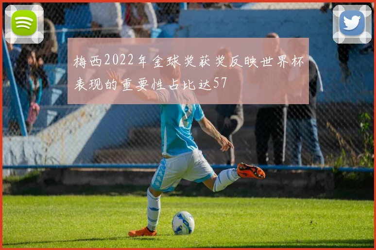 梅西2022年金球奖获奖反映世界杯表现的重要性占比达57